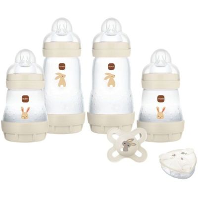 699 / Coffret Naissance - Sable - Biberons 160ml anti-…