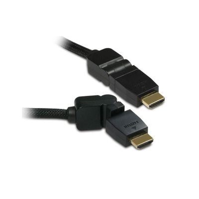 METRONIC - Câble HDMI 4K - 3m - Gaine tressée - Fiches artic…