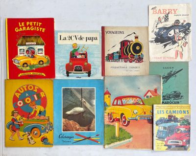 plusieurs livres pour enfants sont alignés sur une surface blanche