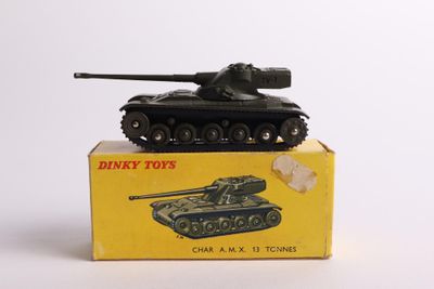 a toy tank sitting on top of a box