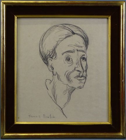 Francis PICABIA (1879-1953) « Sans titre », vers 1938-1942. Crayo...