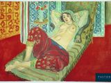 un tableau représentant une femme allongée sur un canapé