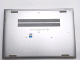 an open laptop computer sitting on top of a white table