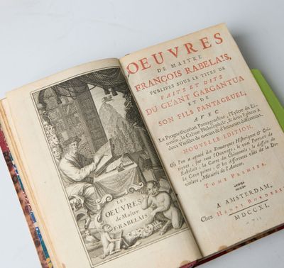 RABELAIS, François. OEuvres. Publiées sous le titre de Faits…
