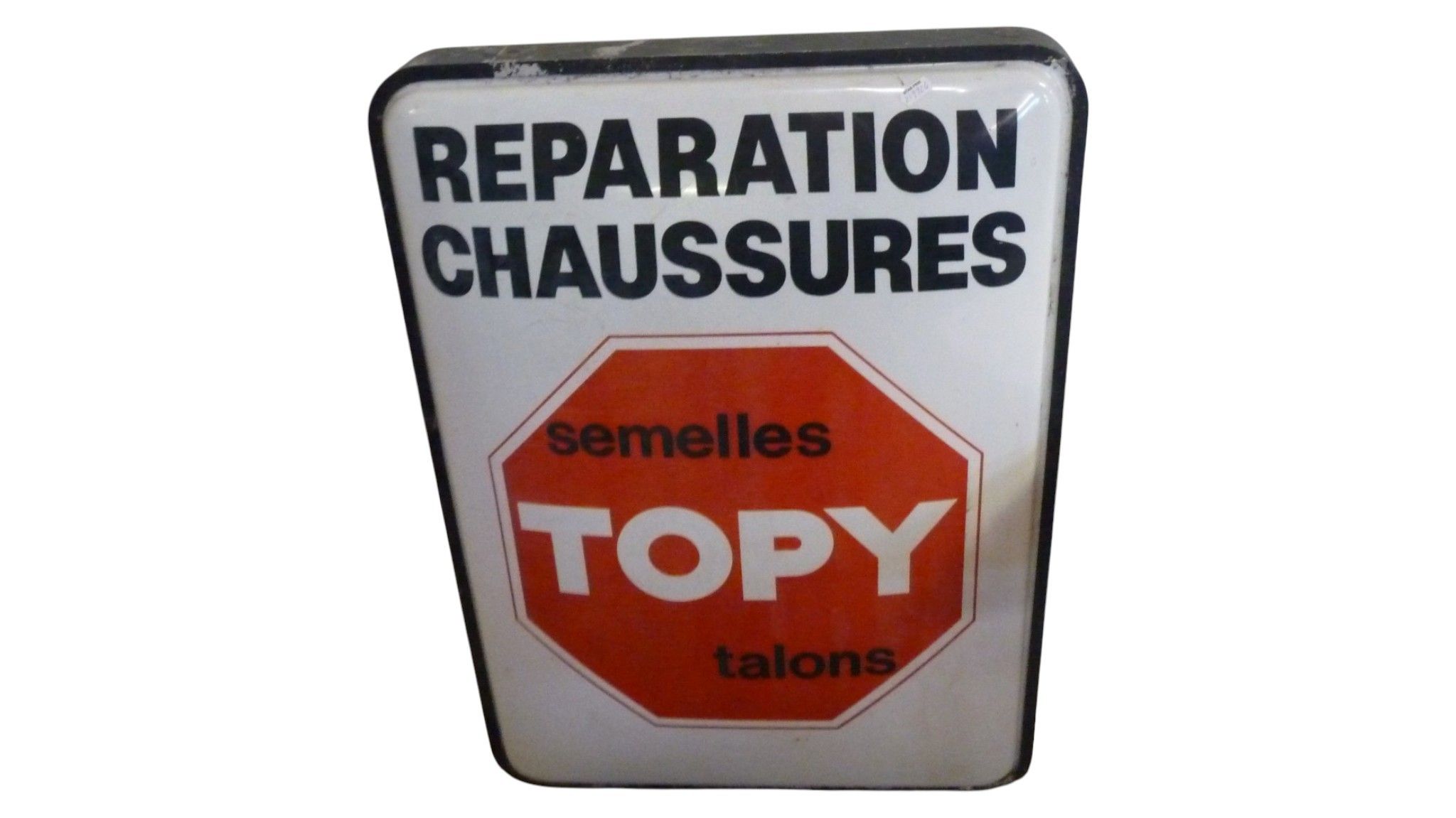 Enseigne Topic 97x78 en l'état
