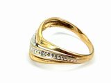 an image of a gold ring with diamonds on a white background