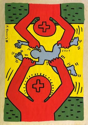 Keith HARING (1958-1990), d'après