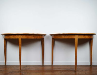 paire de tables d'appoint danoises en teck datant du milieu du siècle dernier
