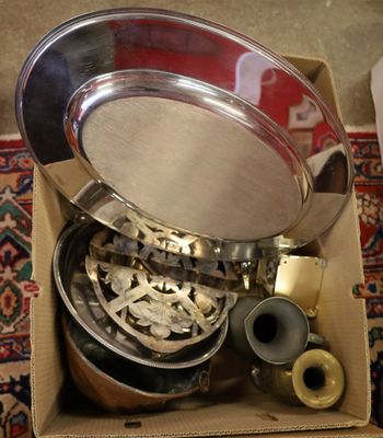a box with a lot of items inside of it