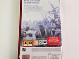 an image of a video game on a white surface with a red case