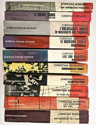 (Autographes) Christian BERNADAC (1937-2003, journaliste et …