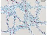 un gros plan sur un morceau de papier sur lequel se trouvent des gouttelettes d'eau