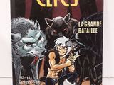 la couverture du livre *Les Pays des Cities*, sur laquelle figurent deux loups-garous