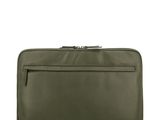 an image of a green laptop bag on a white background