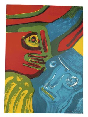 BENGT LINDSTROM (1925-2008) Untitled signée au crayon 'Linds…