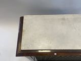 an image of a table with a mirror on top of it