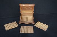 Joli coffret à cigares « BLACK FORREST » - Vers 1900 - Orné … (photo 4)