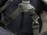 a helmet that is attached to the back of a helmet