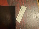 a piece of paper that has been left on a table