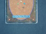 a picture of a deckmaster card on a table