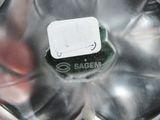 a close up view of a blender with a plastic lid