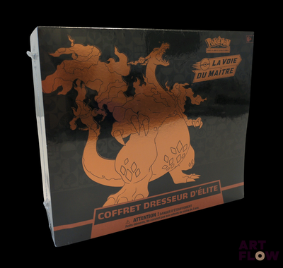 a box with a picture of a dragon on it