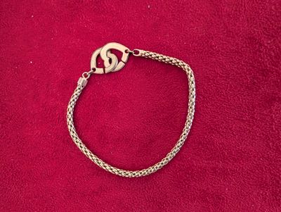 Bracelet chaine or - A noter le fermoir cœur n'est pas en or…