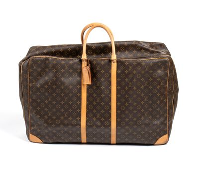 sac de voyage en toile monogramme louis vuitton