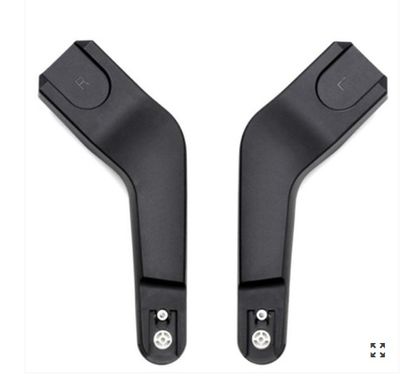 une paire de poignées de porte noires sur fond blanc