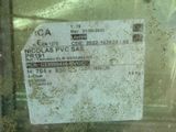 a picture of a sticker on the back of a vehicle