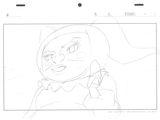drawing of a woman in a space suit holding a cell phone