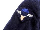 a close up of a jacket with a badge on it