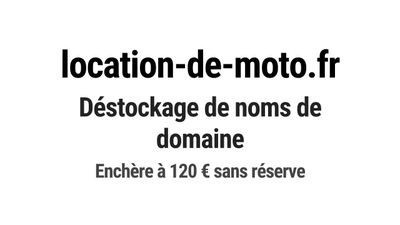 Nom de domaine location-de-moto.