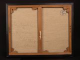 an old picture of a piece of paper with writing on it