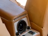 a car dashboard with a camera in the center of it