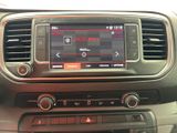 a car radio in the center of a car