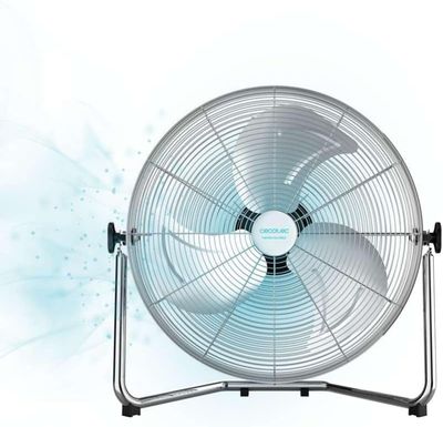 a fan that is sitting on top of a stand
