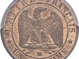 a close up of a coin with an eagle on it