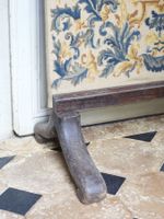 ECRAN DE CHEMINEE de forme rectangulaire reposant sur deux l… (photo 2)