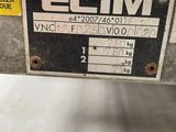 the back end of a vehicle with a sticker that says ecm
