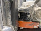a close up of the front end of a vehicle