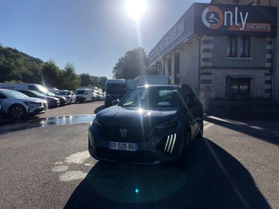 a car that is parked on the side of the road
