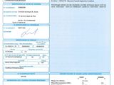 un gros plan d'un document portant un code-barres
