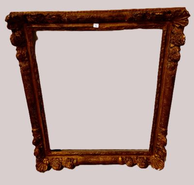 Cadre en bois sculpté époque régence Dim Ext 100 X 83cm Dim …