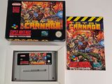 an image of a nintendo game console with a box of games
