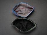 a small zippered bag with a zipper on the inside