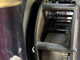 a close up of a machine that has gears on it