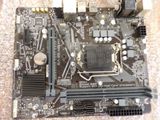 a motherboard with a cpu on top of it