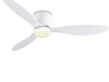 an image of a white ceiling fan with a light on it