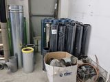 many different types of pipes and pipes in a room